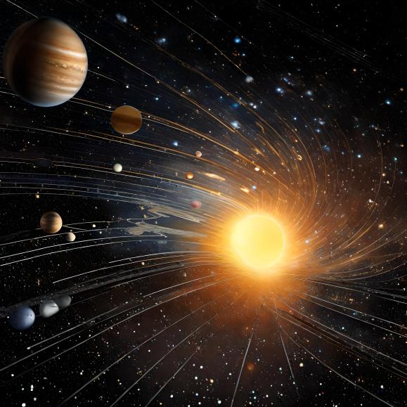 Ciclo de vida de uma estrela no sistema solar